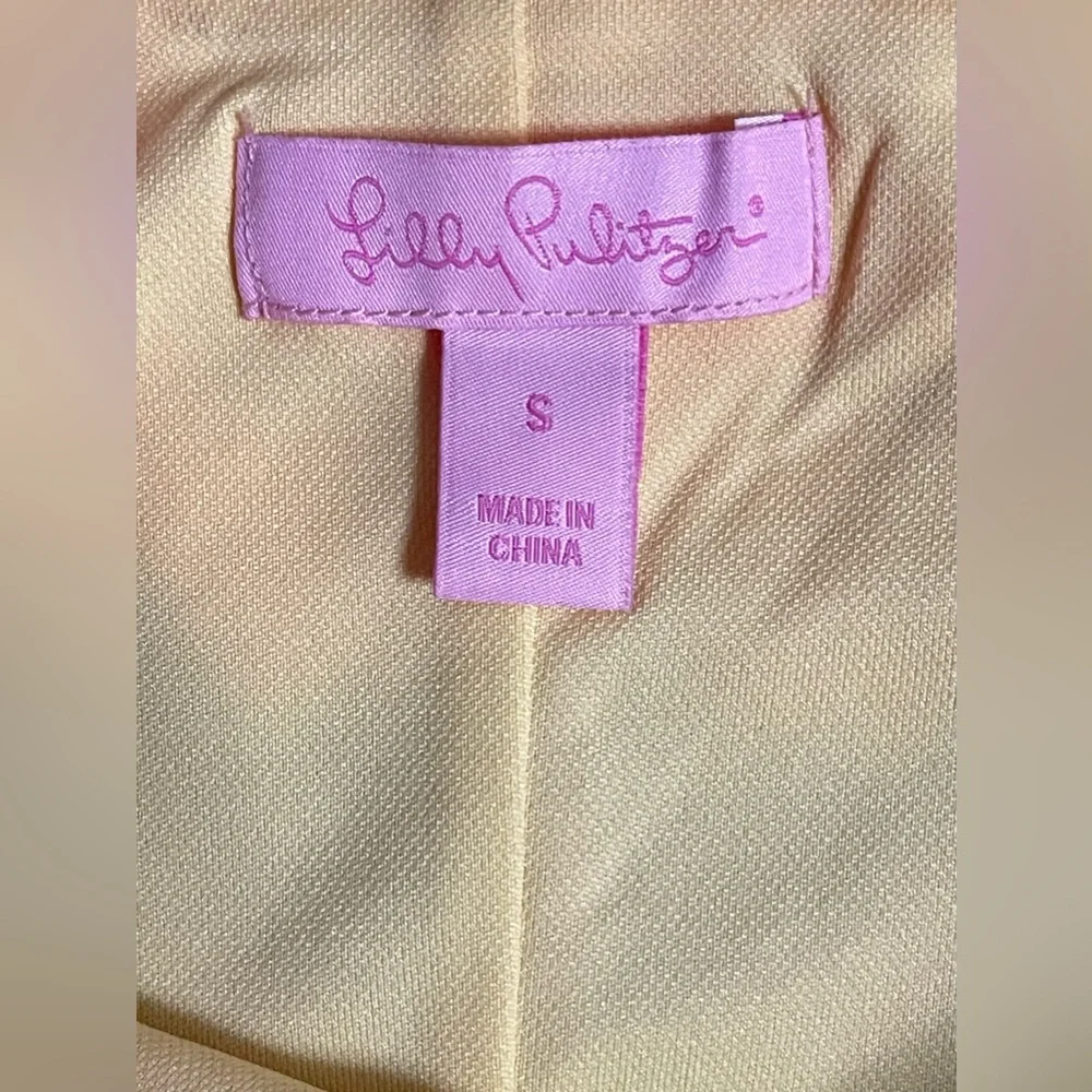 Lilly Pulitzer Pastel Color Layla Chevron Print Knit Dress Size Small - Picture 6 of 8